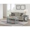 Alaterre Furniture Coventry 36" Coffee Table with Drawer and Two End Tables with Drawer ANCT01113WH - alternate 2